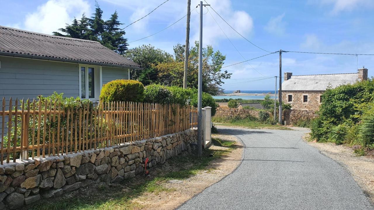 Ty Ker Embrun - Maison Vue Mer A 280M De La Plage Plougrescant Bagian luar foto